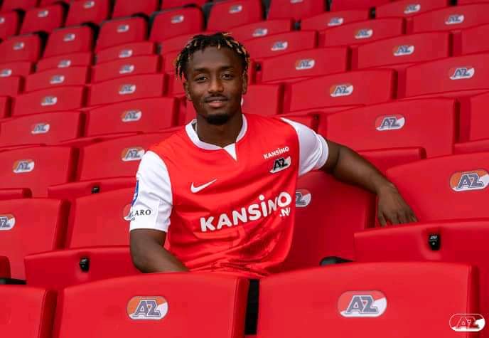 Ghanaian Winger Ibrahim Sadiq Scores For Club AZ Alkmaar