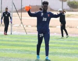  Mathew Kelvin Andoh featured for his club Al-Hilal SC in their 4:0 friendly match win over Redge Union Club