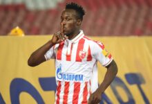 Osman Bukari Plays Full Throttle For Club As Red Star Belgrade lost to RB Leipzig